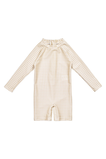 Gingham Unisex Diving Long Sleeves - Waffle