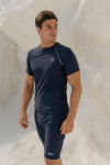 Bleu Marine Men Classic Rashguard Swimwear Baju Renang Pria