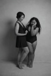 Lee Vierra Darla Crossback Dress Swimsuit Baju Renang Wanita - Onyx